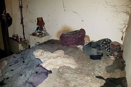 Nettoyage extrême logement insalubre